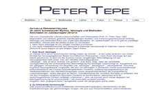 Desktop Screenshot of petertepe.de
